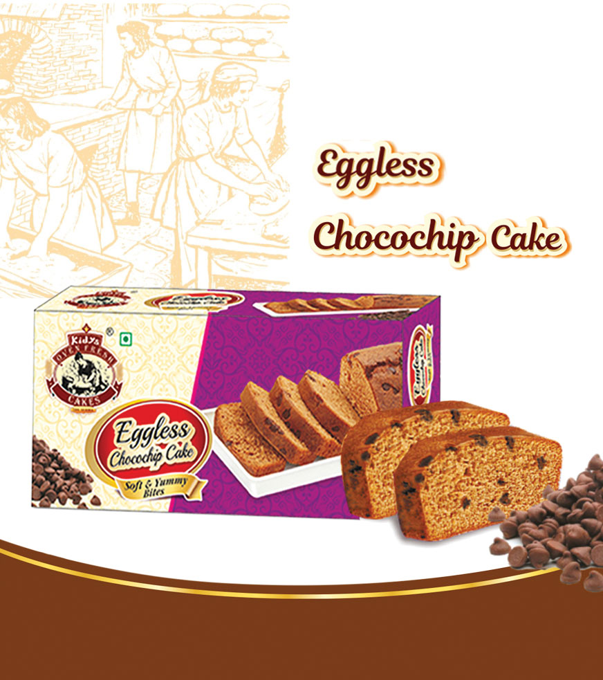 Kidys Cake Eggless Chocochips 