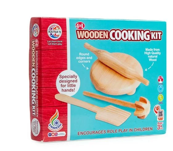 Wooden Cooking Kit 4 In 1