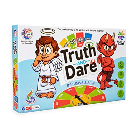 Ratnas Truth And Dare Spin Family Indoor Game 