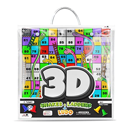 Snake And Ladders 2 To 4 Players 3D