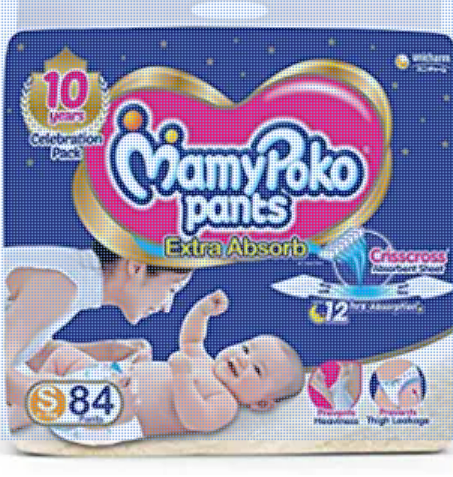 MamyPoko Baby Diapers Pants Extra Absorb Small