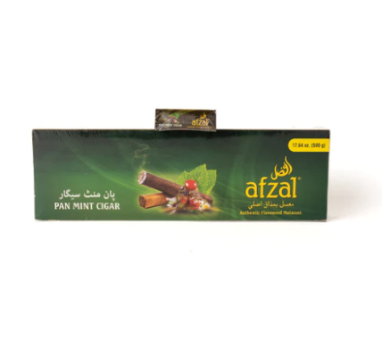 Afzal Hookah Flavour Pan Mint Cigar 