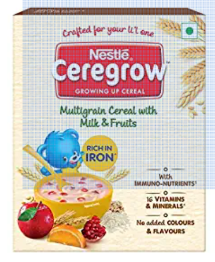 Nestle Baby Food Ceregrow Multigrain Cereal 