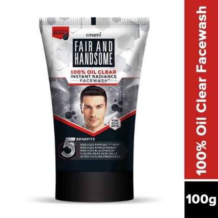 Emami Fair And Handsome Face Wash Oil Clear Instant Radiance 