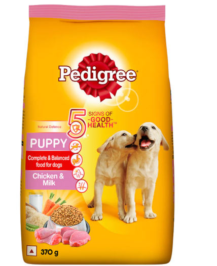 Pedigree Pet Food Puppy Chicken And Milk