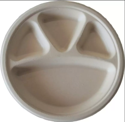 Disposable Round Plate Biodegradable 11 Inch