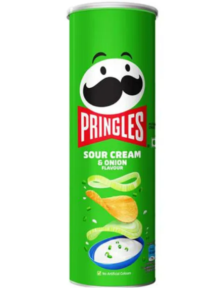 Pringles Sour Cream & Onion Flavour