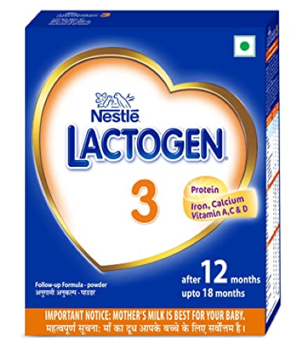 Nestle Baby Food Lactogen 3 After 12 Months Upto 18 Month