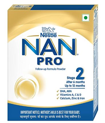 Nestle Baby Food Nan Pro Stage 2 After 6 Months Upto 12 Months	