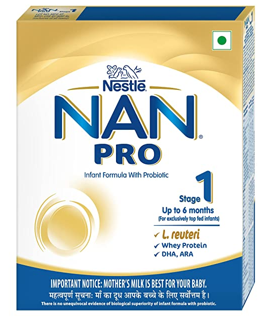 Nestle Baby Food Nan Pro Stage 1 Upto 6 Months