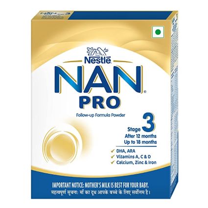 Nestle Baby Food Nan Pro Stage 3 After 12 Months Upto 18 Months