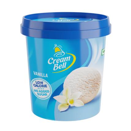 Cream Bell Ice Cream Vanilla No Sugar