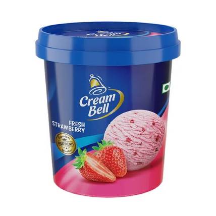 Cream Bell Ice Cream Fresh Strawberry