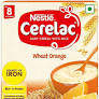 Nestle Baby Food Cerelac Wheat Orange Upto 8 To 24 Months