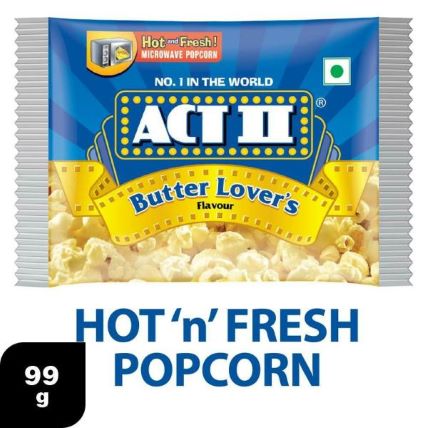 Act II Popcorn Microwave Butter Lovers 