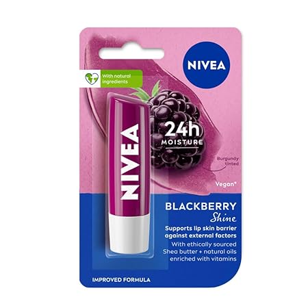 Nivea Lip Balm Blackberry Shine 