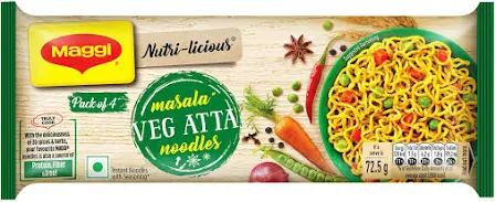 Maggi Veg Atta Noodle 4 Pack