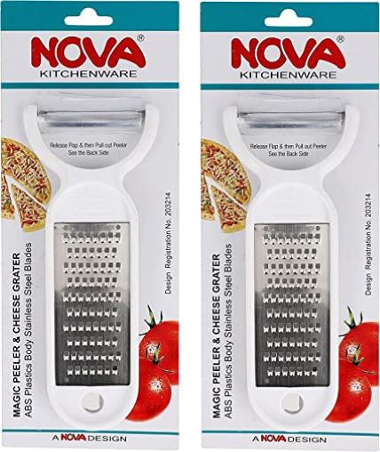 Steel Grater Oval Shape 6in1