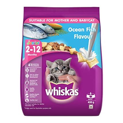 Whiskas Ocean Fish Flavour With Milk Cat Food