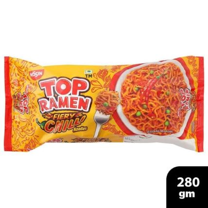 Top Ramen Noodles Fiery Chilli