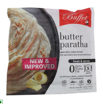 Buffet Frozen Paratha Atta 