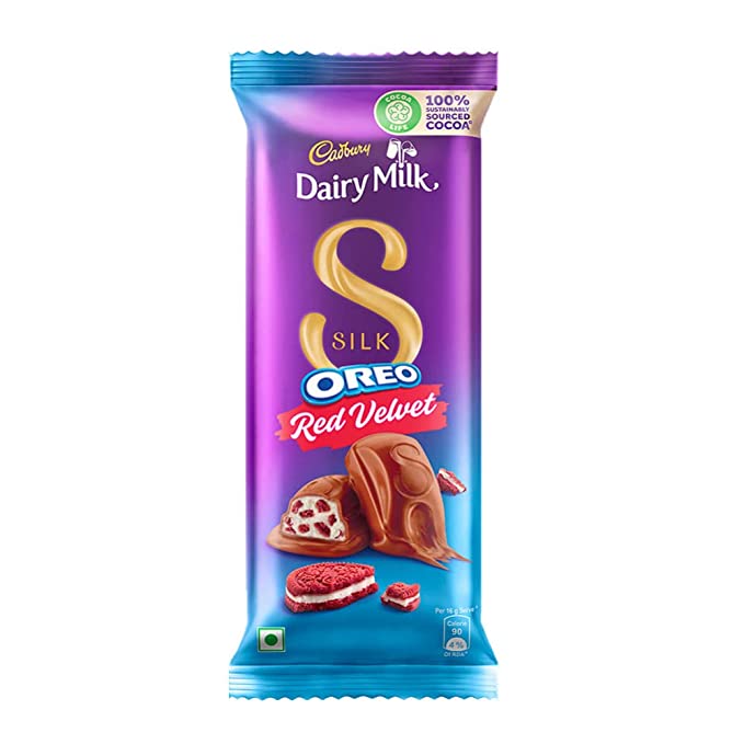 Cadbury Chocolate Silk Oreo Red Velvet 