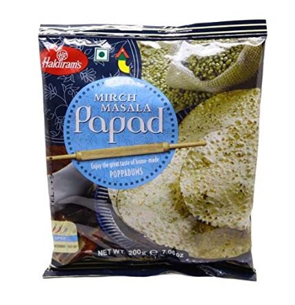 Haldirams Papad Mirch Masala 