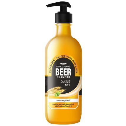 Park Avenue Beer Shampoo Damage Free Pack