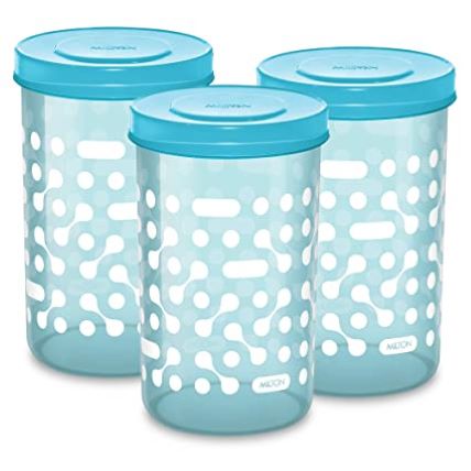 Milton Plastic Container Storex 1000 Set Of 3