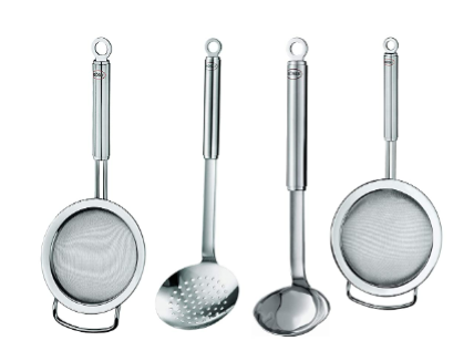 Steel Kitchen Tools Round Handle