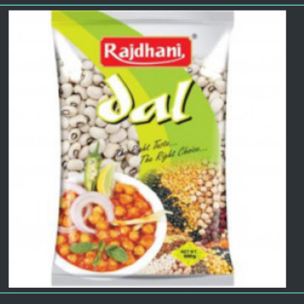 Rajdhani Dal Lobhiya Safed